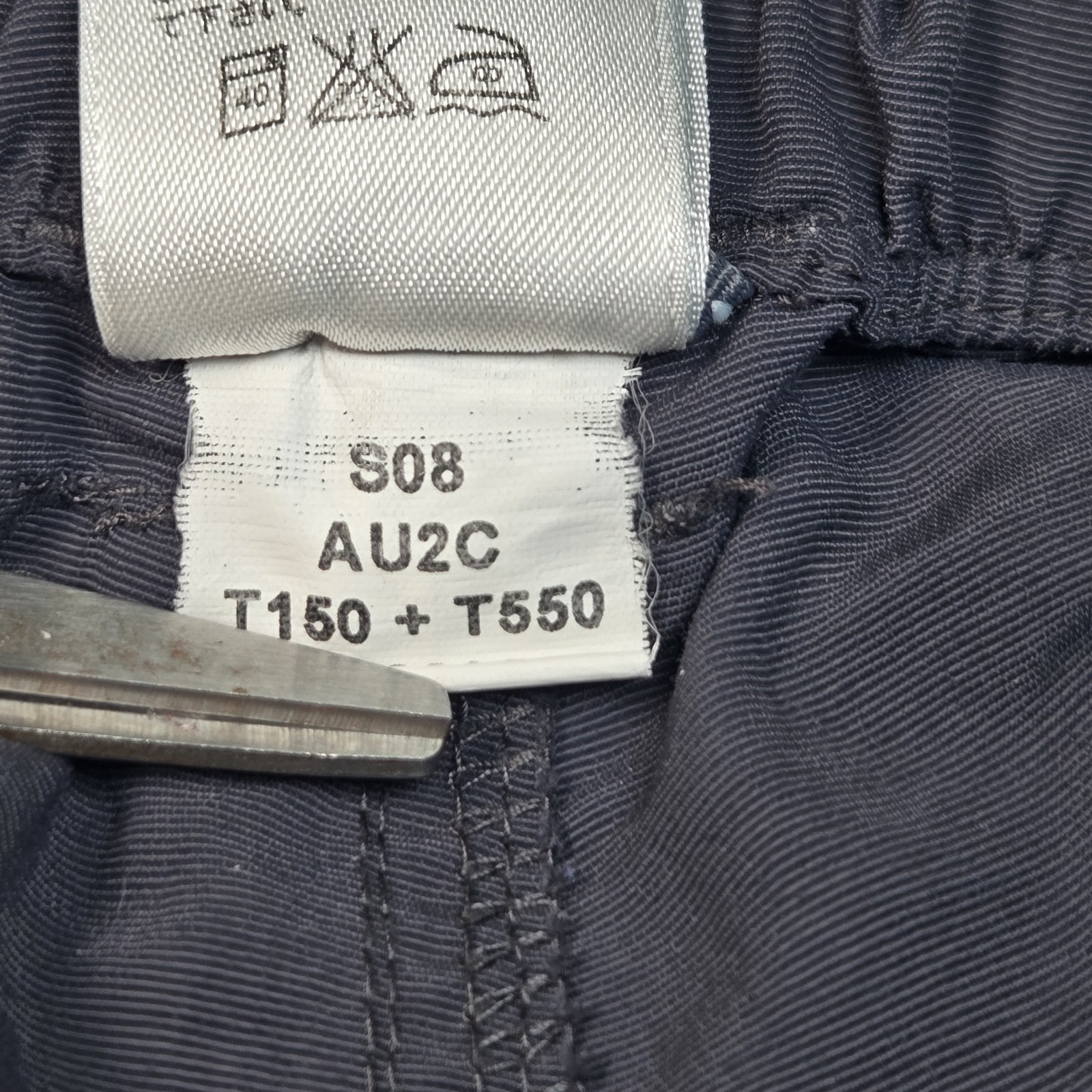 The North Face Short Court convertible Hiking Cargo Pants Men's Large Gray thumbnail 5