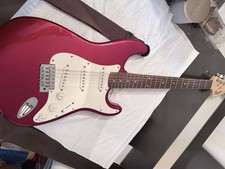 Squier Stratocaster  Guitar by Fender - Candy...