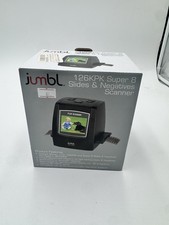 JUMBL Digital Film Scanner/Converter Converts 35mm, 126, 110  Super 8 To JPG