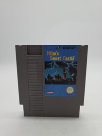 Milon's Secret Castle NES Nintendo Entertainment System, 1988 Authentic Tested