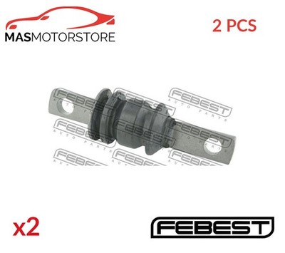 QUERLENKER LAGER LAGERBUCHSE NIEDRIGER VORNE FEBEST HAB-RMS 2PCS V NEU