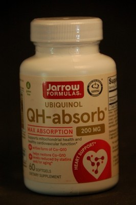 Jarrow Formulas Ubiquinol QH-Absorb 200mg 60 Softgels