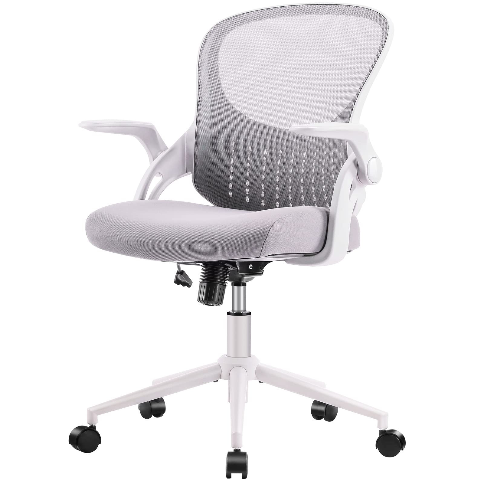 Ergonomic Mid-Back Mesh Office Gaming Chair with Rolling Swivel Design
