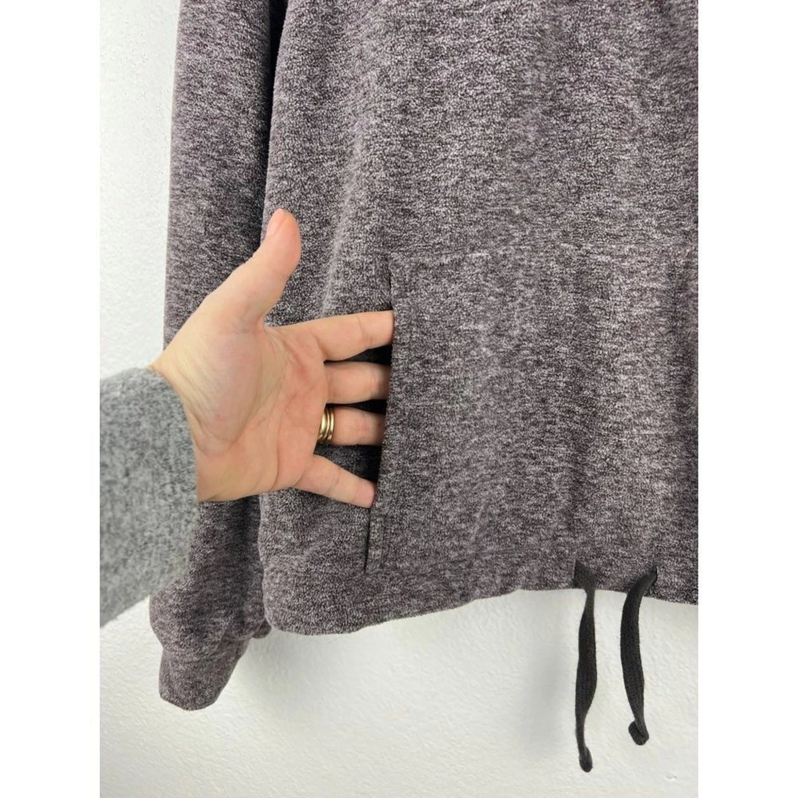 beyond-yoga new terrain fleece 1/4 zip pullover jacket
