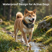 Dog Training Collar with Remote Long Range Waterproof Rechargeable for Small Med