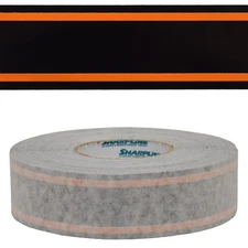 2021 Lowe Legacy Boat Pinstripe Decal 2349515 | Black / Orange Sticker