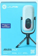 JLab MJBUDSTALKRWHT4 EPIC JBUDS Talk USB Microphone - White