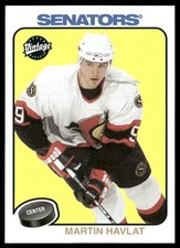 2001-02 Upper Deck Vintage #176 Martin Havlat Ottawa Senators Hockey Card