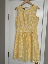 Nine West stripe lace sleeveles dress size 8