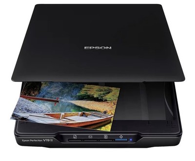 Epson Perfection V19 ll Farbfoto- und Dokument-Flachbettscanner mit 4800 Dpi