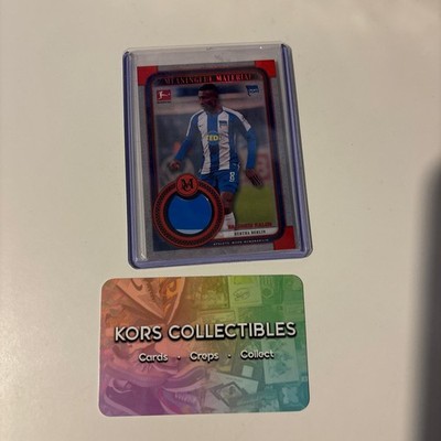 Hertha Berlin SALOMON KALOU PLAYER WORN PATCH 21/15 2019/20 TOPPS MUSEUM CHELSEA