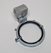 1X Bridgeport SGBS-39050 4" Steel Split Ground Bushing 350 - 500 MCM