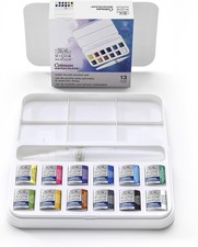  Winsor  Newton Cotman Watercolour Brush Pocket Set, 14pc