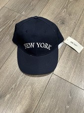 NEW YORK Embroidered Baseball Cap - Navy