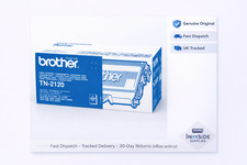Image of Genuine Brother TN-2120 (TN2120) High Yield Black Toner Cartridge 2,600 Pages
