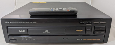   Denon - Multi Laser Disc Player LA-2700 PAL/NTSC Laserdisc RC-532 Remote