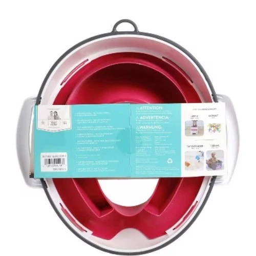 Entrenador de inodoro Prince Lionheart Tinkle - Coral Foto 3 de 4