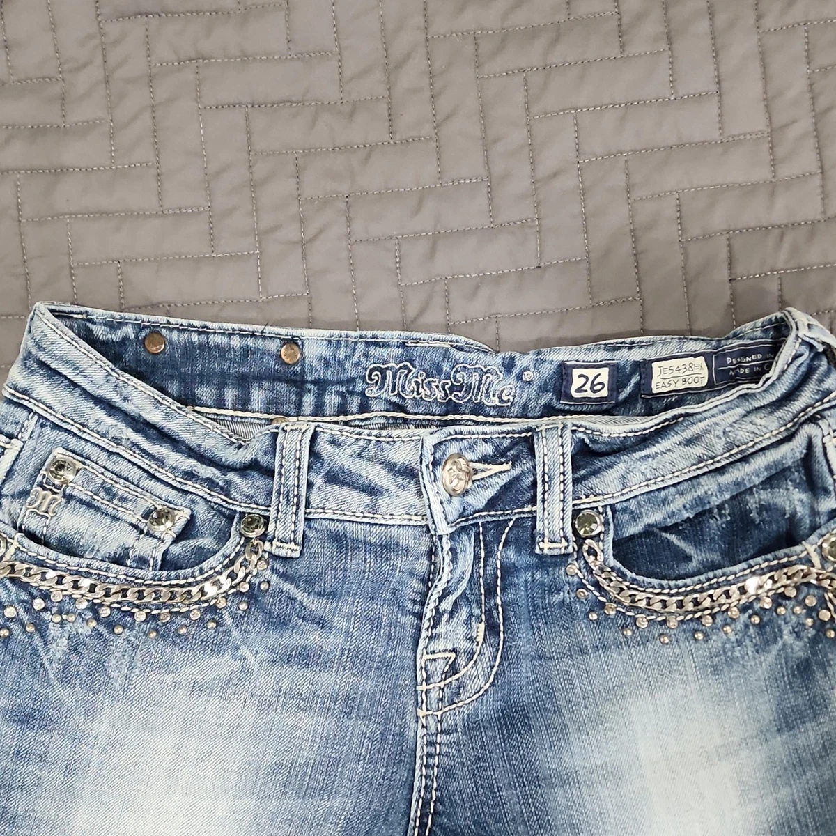 Miss Me Regular Size Low (6.5-8.5 in) Rise Jeans for Women for