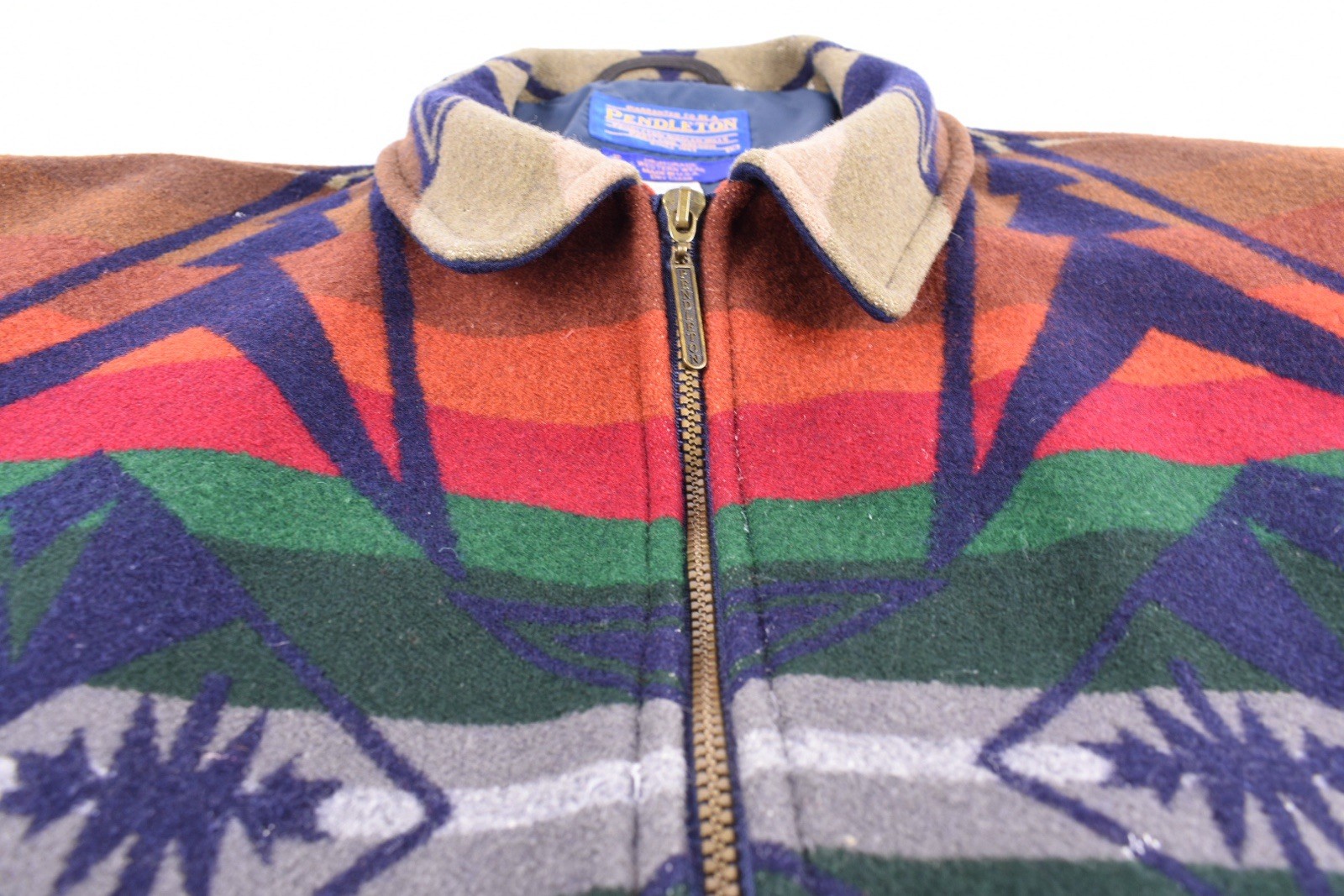 Pendleton Wool Blanket Jacket L Southwestern High… - image 3