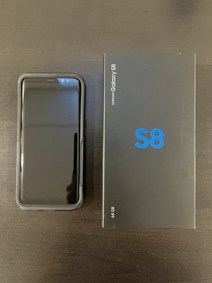 Samsung Galaxy S8, 64 GB, Midnight Black (AT&T)