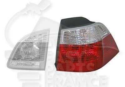 Feu arrière-droit extérieur de break pour BMW Série 5 E61 phase 1 coloris rouge d'origine