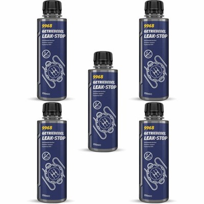 5x180ml Original MANNOL 9968 Getriebeöl Leak Stop Ölverluststop