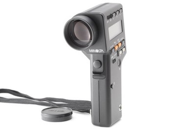 READ!!【EXC+5】Minolta Spotmeter F Digital Light Exposure Spot Meter From JAPAN
