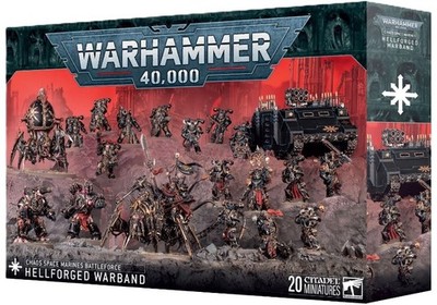 Hellforged Warband Christmas Battleforce Box VORVERKAUF Schiffe 11/28 40k Marines