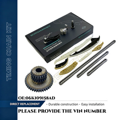 BorgWarner Timing Chain Kit For VW Jetta Beetle AUDI A4 Q5 1.8T 2.0TSI 06H109467