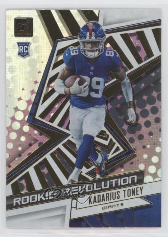 2021 Panini Donruss Rookie Revolution Kadarius Toney #REV-KTO RC 0wp8