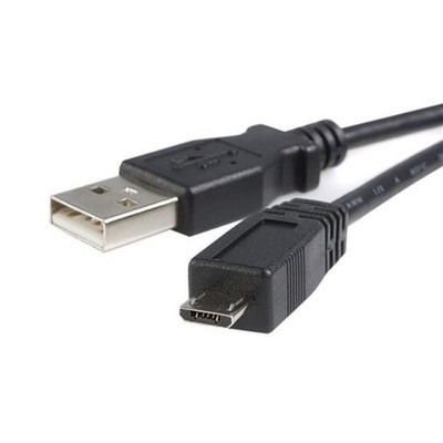 StarTech.com 2 m Micro USB 2.0-Kabel - USB A auf Micro B St/St schwarz