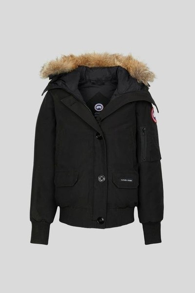 Women Canada Goose Jacket Black Cotton 38 / M / 46