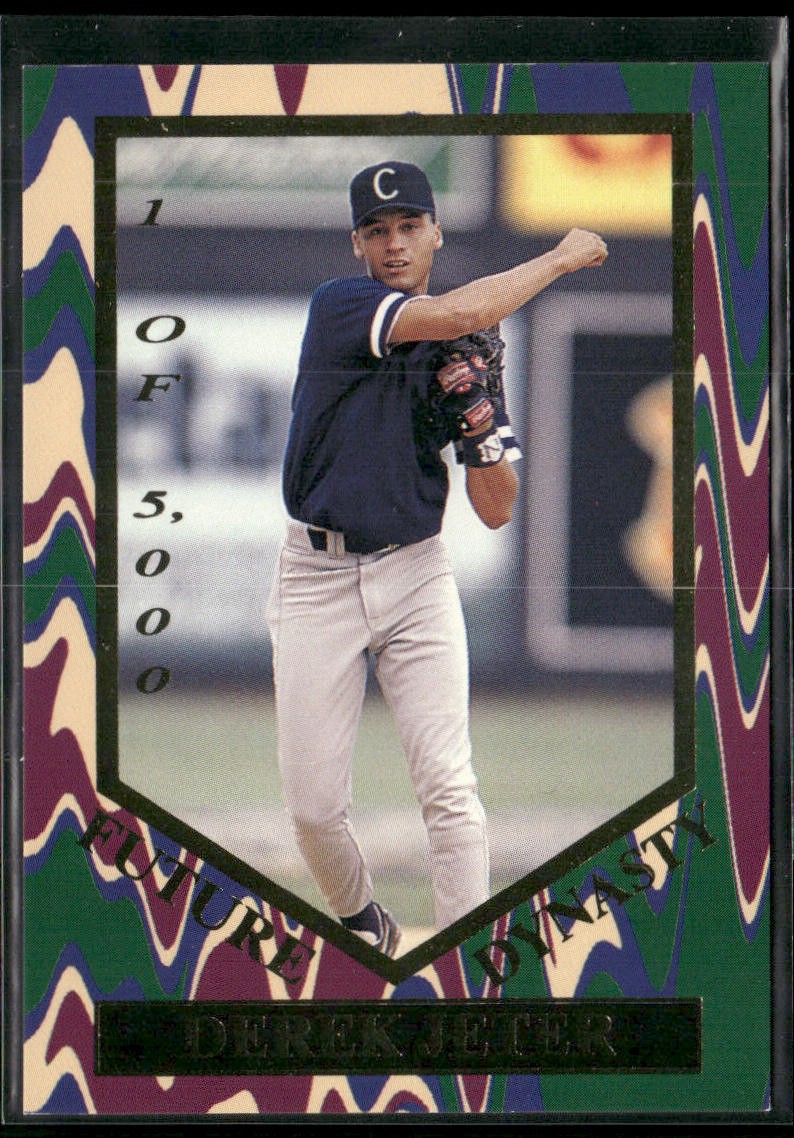 1995 Signature Rookies #FD3 Derek Jeter Future Dynasty