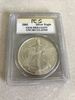 U.S. Mint 2005 American Eagle PCGS Gem Brilliant Uncirculated 1 oz Silver 0.999