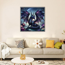 5D Dragon Diamond Art Kits for Adults, Dragon Diamond Painting Kits for Adult...