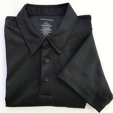 PROPPER Performance Polo Men's XL Black Tactical Uniform Short Sleeve Stretch