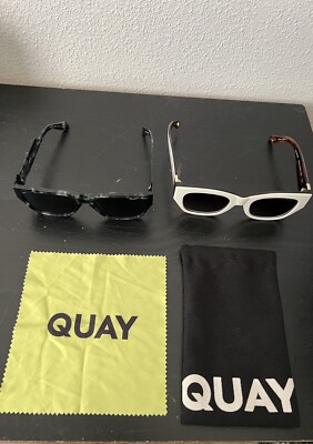 Quay Australia Go Off 1212 Polarized Sunglasses & After Hours Luxe 1212