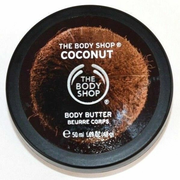The Body Shop Coconut Body Butter Cream Beurre Corps 1.69 oz eBay