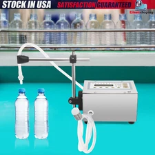 Automatic Liquid Filling Machine 5-3500ml Digital Control Bottle Filler Antidrip