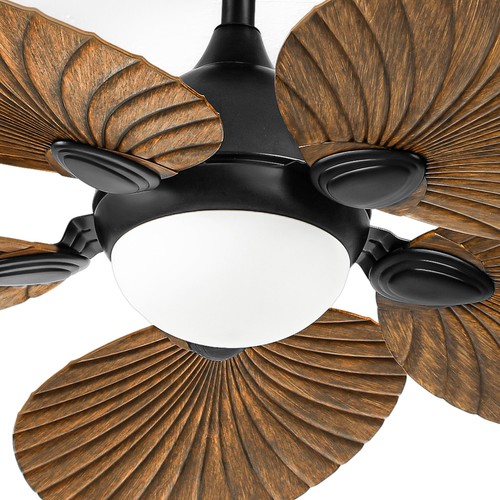 52" Tropical Ceiling Fan w/ Adjustable Light Remote Control Reversible 6 Speeds - Picture 11 of 13