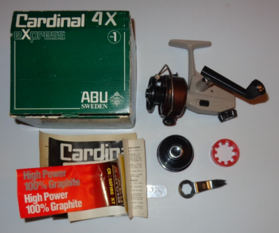 Vintage New in Box Abu Sweden Cardinal Express 4X Spinning Vintage New in Box Abu Sweden Cardinal Express 4X Spinning