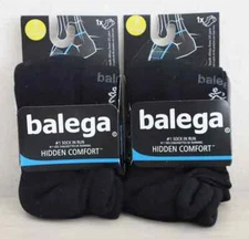 Balega 8025/0300S/300097 Unisex Sz Small Black Hidden Comfort No Show Socks