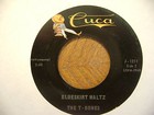 CUCA 45 RECORD J1211/ T- BONES / BLUESKIRT WALTZ/ ADOBE HACIENDA/  EX — photo 1