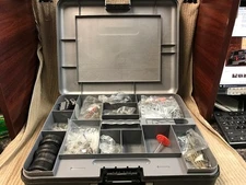 MECCANO SPECIAL 100TH ANNIVERSARY EDITION IN GREY CARRYING CASE Free Shipping!!