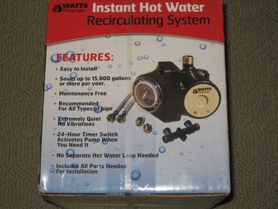 Watts Premier Instant Hot Water Recirculating System 500805 for sale online  | eBay
