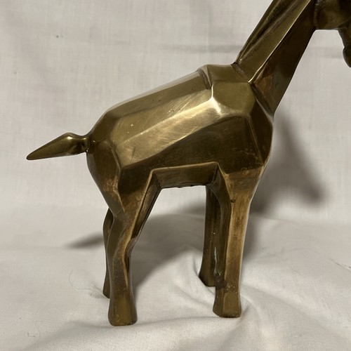 Dolbi Cashier Brass Bull Steer Antelope Sculpture - Picture 5 of 15