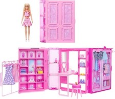 BARBIE ARMADIO DEI SOGNI CON BARBIE INCLUSA MATTEL HXD58