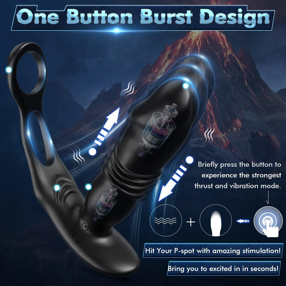 Male Prostate Massager Vibrator Thrusting Anal Butt Plug Dildo Sex Toys for Men | eBay Male Prostate Massager Vibrator Thrusting Anal Butt Plug Dildo Sex Toys for Men | eBay