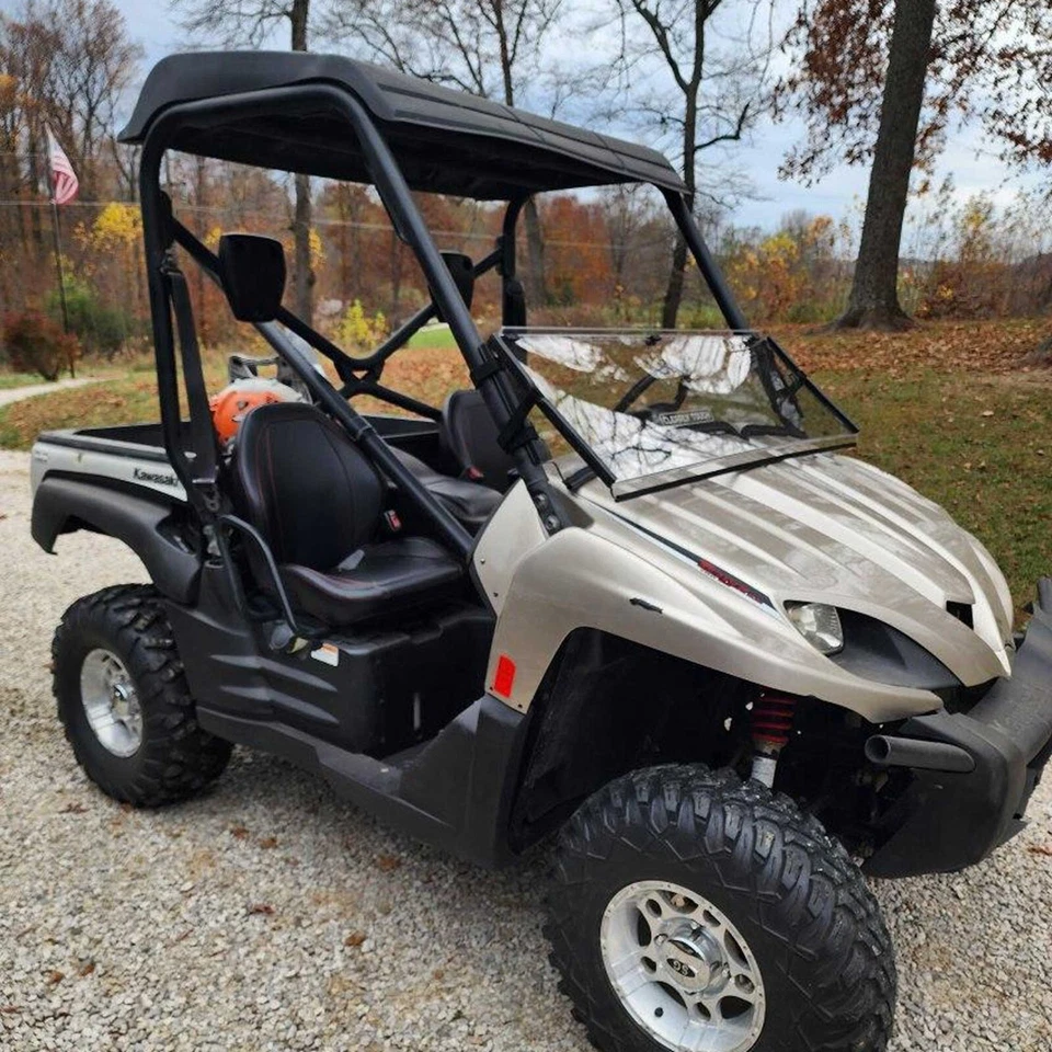 Clearly Tough Kawasaki Teryx (2009) Full Folding Windshield - Imagem 2 de 4
