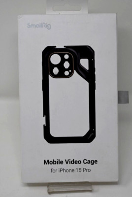 SmallRig 4396 iPhone 15 Pro Phone Cage Mobile Video Cage